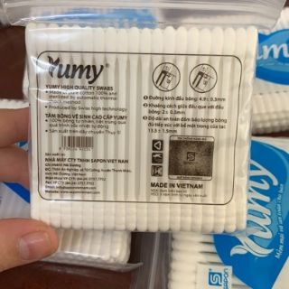 Tăm bông yumy 100 que