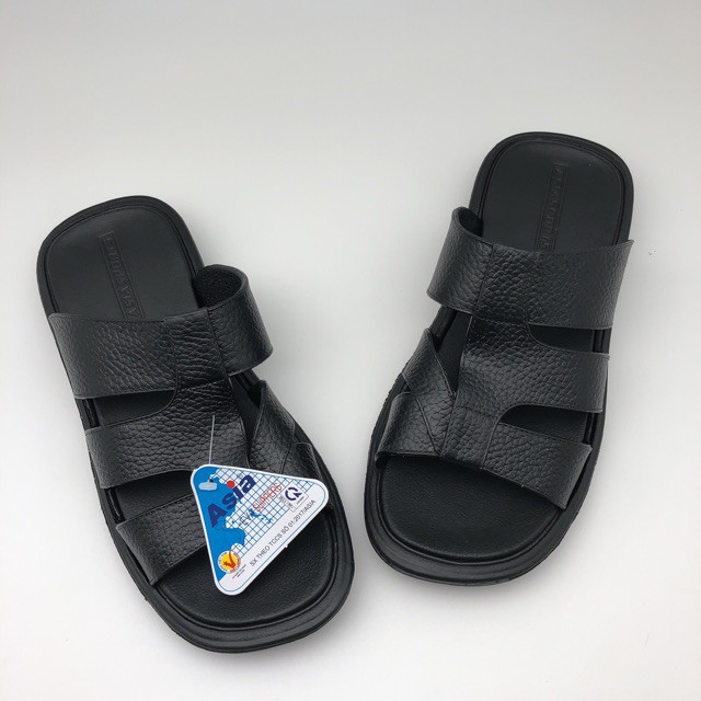 SALE OFF_Dép Da Nam 3 Quai ASIA SIÊU BỀN_Có Sỉ Lẻ _CÓ SỈ LẺ