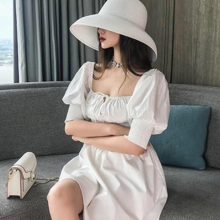 [MỚI] Mũ Cói Lồng Đèn Thanh Lịch [Đầu tròn]