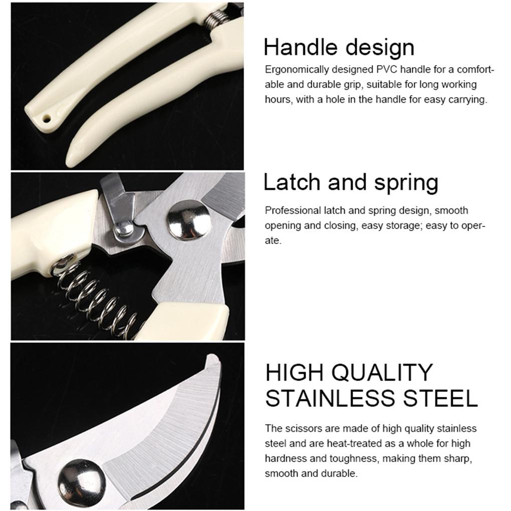 Kéo Cắt Tỉa Cây Chống Trượt Tiện Dụng Cho Sân Vườn / Ban Công