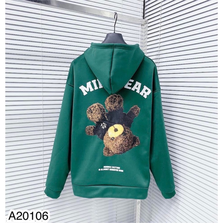 Áo Hoodie Mikebear Nam Nữ Hai Màu Cá Tính - Áo Nỉ Hoodie Mikebear Dành Cho ACE