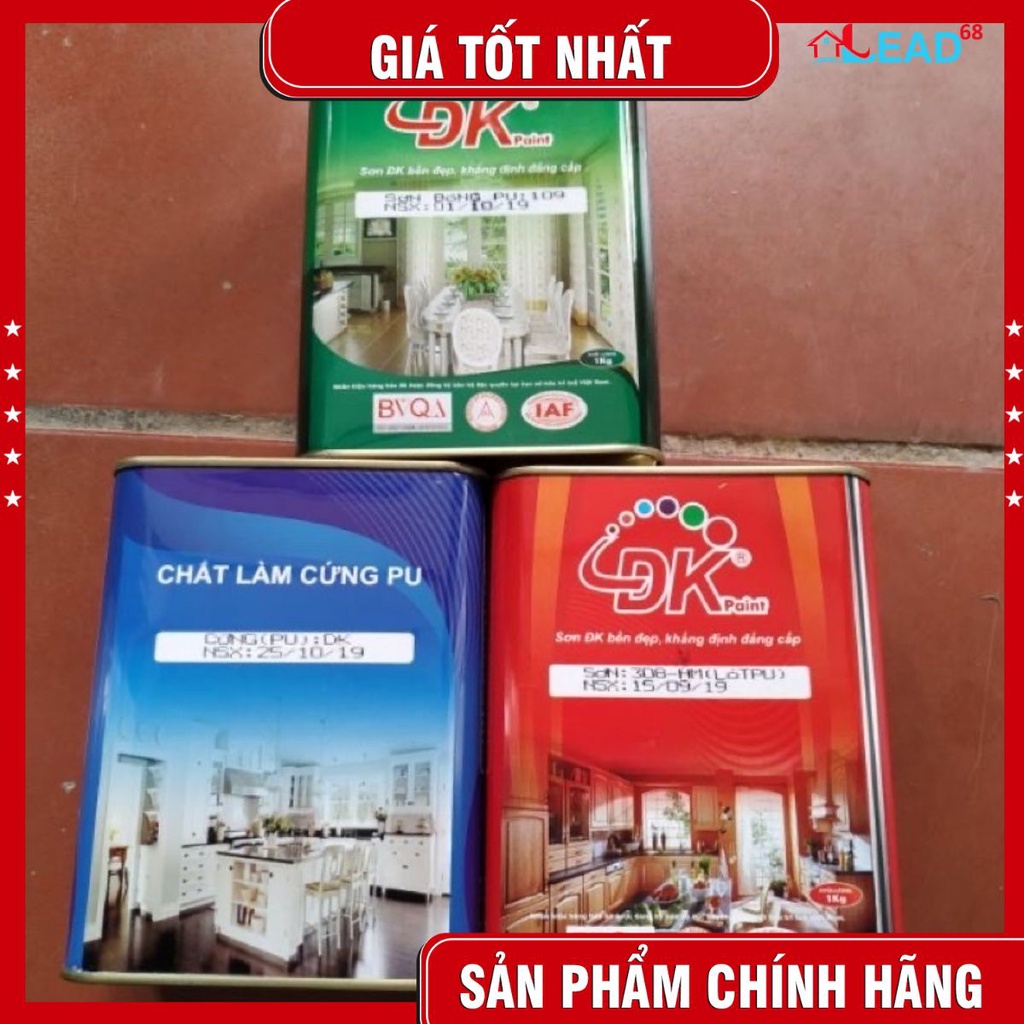 Sơn PU Đại kiều bóng,cứng ,lót dùng cho gỗ (hàng chất lượng)