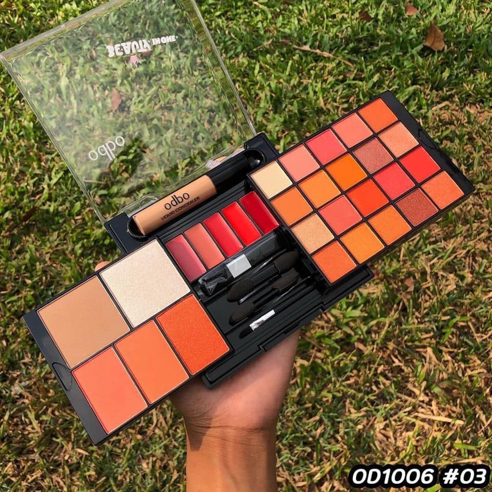 AUTH [Mẫu Mới] Set Trang Điểm Đa Năng Odbo Beauty In One OD1006 | BigBuy360 - bigbuy360.vn