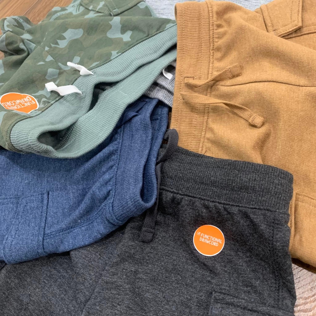 Quần đùi sooc cotton giành cho bé trai hàng Jumping bear cho bé trai từ 3 tháng - 5 tuổi