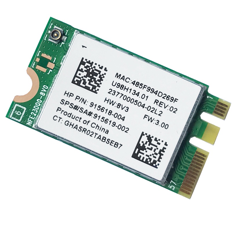 Thẻ Mạng Rtl8723De 246 G6 Bt 4.0 2.4g Sps 915619-001 / 915618-002 300m Cho Laptop Hp | BigBuy360 - bigbuy360.vn