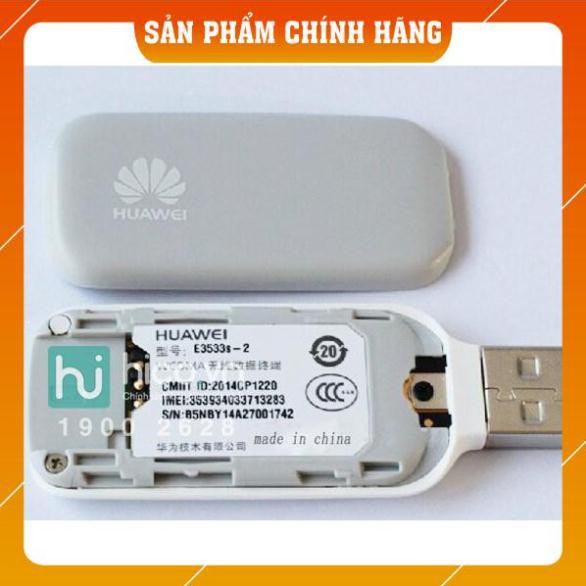 Hàng Chuẩn USB 3G HUAWEI E3533 21.6MB HILINK - TỐC ĐỘC CAO - TỰ ĐỘNG KẾT NỐI INTERNET - TẶNG SIM DATA KHỦNG | BigBuy360 - bigbuy360.vn