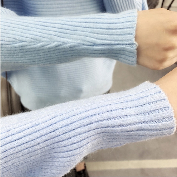 Áo Len Nữ Dáng Rộng Cổ Cao Tay Cánh Dơi Hàng Mới