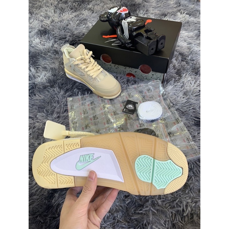 (FREESHIP+ẢNH THẬT) Giày Jorxdan 4 off white thể thao bóng rổ HOT ( full box + hoàn xu)