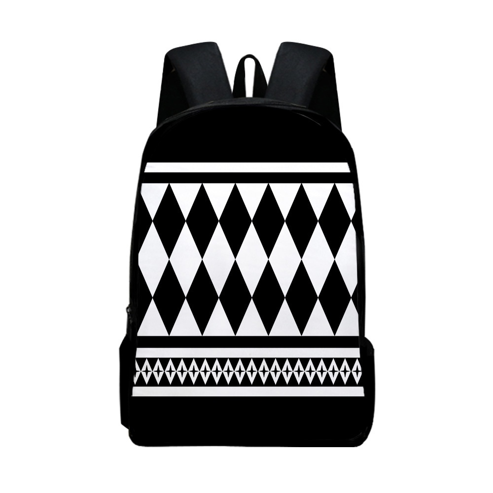 Ba Lô Học Sinh Ingle Bằng Polyester Sức Chứa Lớn Đầy Đủ Màu Sắc