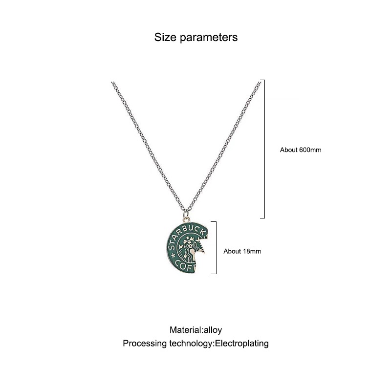 ✨✨ Dây chuyền mặt hình Starbucks thời trang trẻ trung cá tính