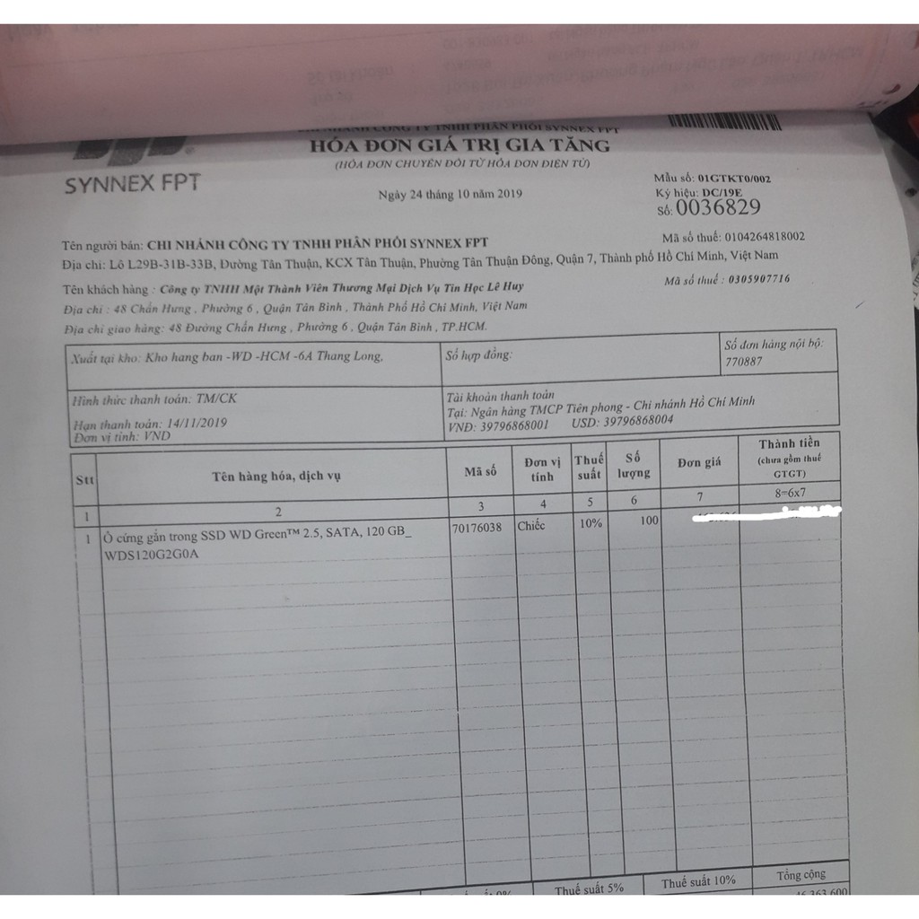Ổ SSD Western Digital Green Sata III 120GB WDS120G2G0A | BigBuy360 - bigbuy360.vn