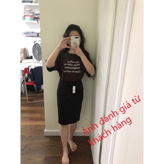 Chân váy bút chì chất liệu Umi co dãn gợi cảm | BigBuy360 - bigbuy360.vn