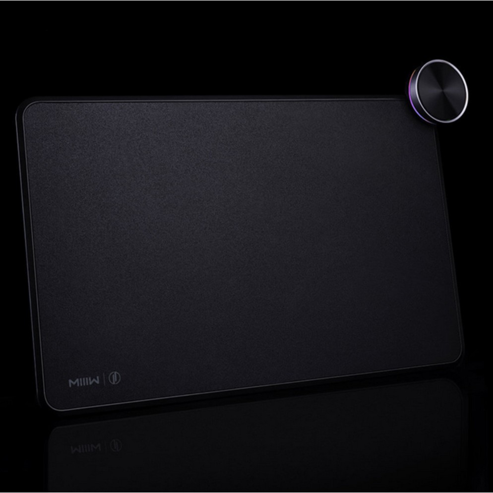 Miếng lót chuột hỗ trợ sạc không dây chuẩn Qi - XIAOMI MI SMART MOUSEPAD WIRELESS CHAGER LED RGB