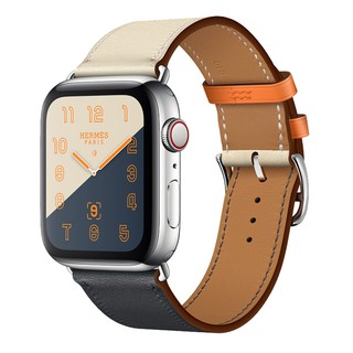 Strap▼۞▽For apple watch strap hermes band S4 soft leather tide iwatch5/4/3/2 female male mm1 38/42 generation new mov