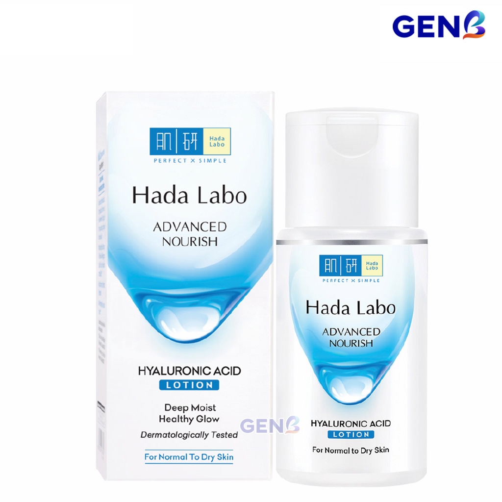 Hada Labo Lotion Dưỡng Ẩm Da Dầu, Da Thường, Dưỡng Trắng Da Mặt, Chống Lão Hoá - Dung Dịch Dưỡng Ẩm HadaLabo Genb