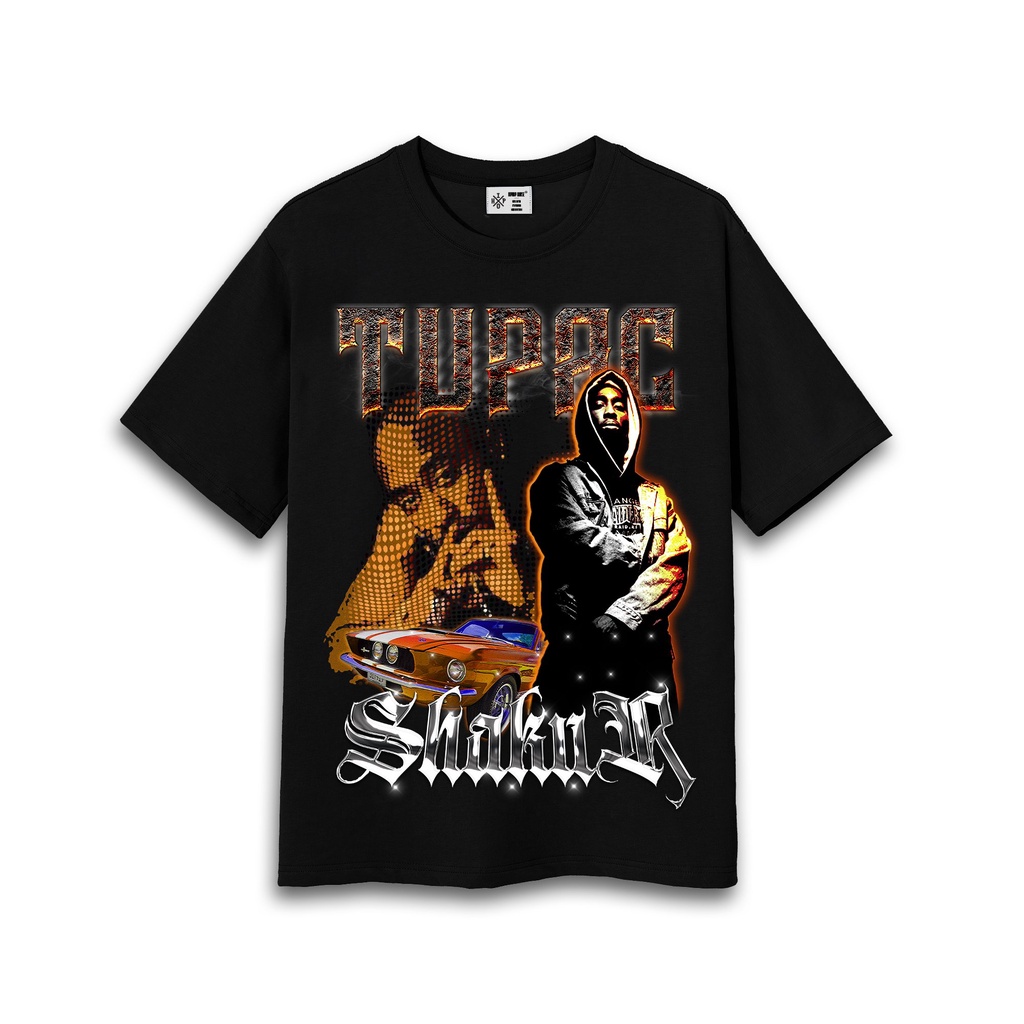 Áo thun ngắn tay oversize TUPAC SHAKUR