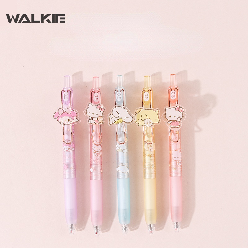 SANRIO Bút Bi Ngòi 0.5mm Hình Nhân Vật Hoạt Hình Dễ Thương