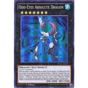 Thẻ bài Yugioh - TCG - Odd-Eyes Absolute Dragon / PEVO-EN033'