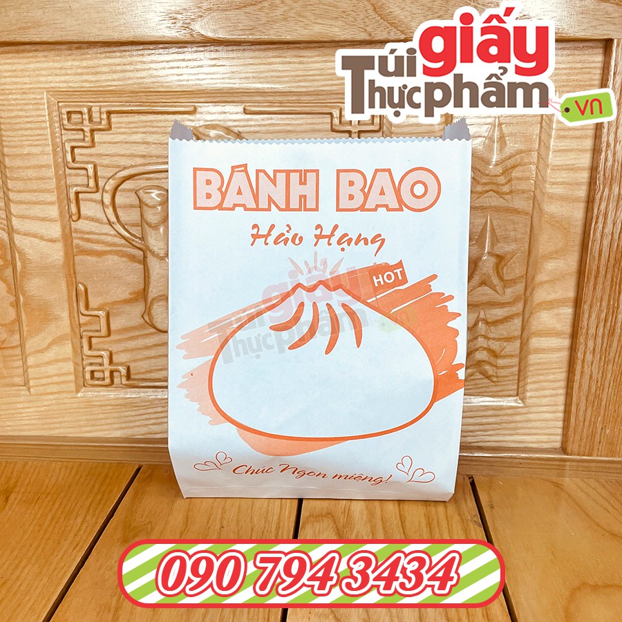 1000 túi đựng Bánh Bao - Fort (In Sẵn - 1 màu)