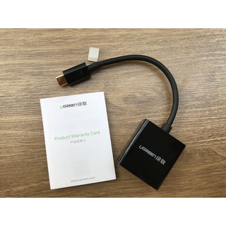 Cáp  USB type-C To VGA UGREEN 50250