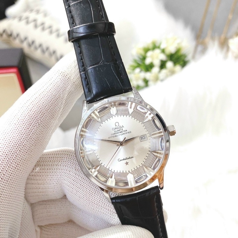 Đồng hồ nam OMG4543 dây da,pin trôi,chống nước chống xước ,bảo hành 12 tháng | BigBuy360 - bigbuy360.vn