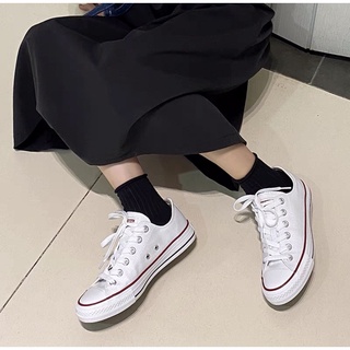 Giày Sneaker, Giày thể thao nam nữ full bill box cổ thấp màu Đen/ Trắng