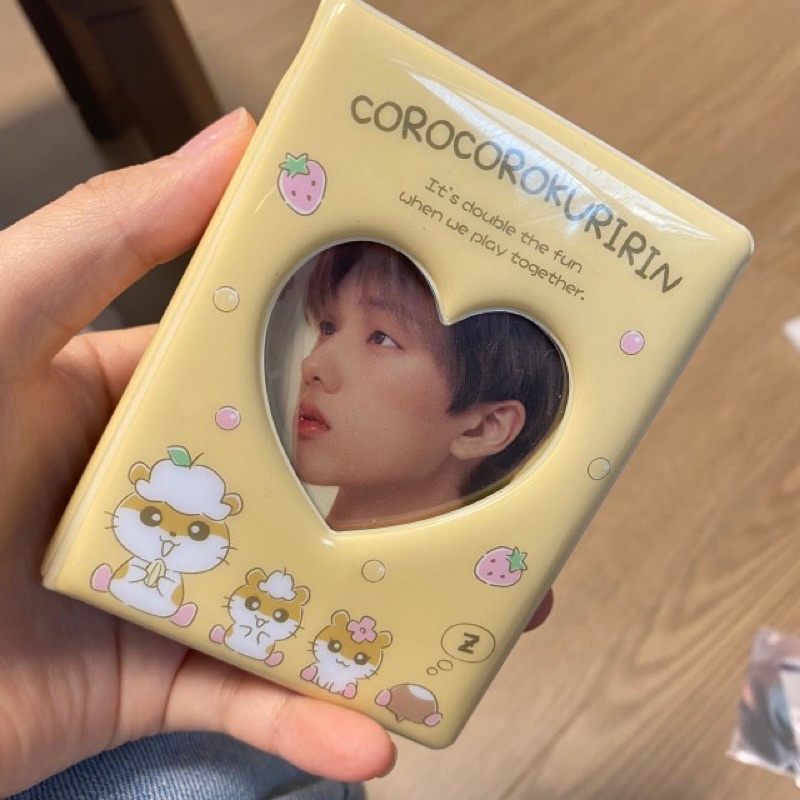 MINI COLLECTBOOK SANRIO HÀN QUỐC SỔ ĐỰNG CARD THẺ ẢNH THẦN TƯỢNG 1 Ô