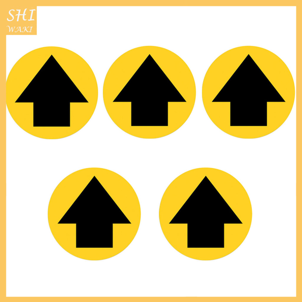 [In Stock]Social Distancing Floor Decals Keep Distance Sign Maintain Distance Marker A