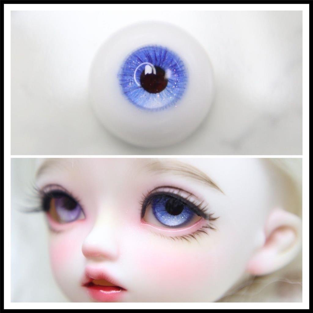 Mắt Thạch Cao 12mm14mm16mm Cho Búp Bê 1 / 6 1 / 4 1 / 3