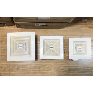 Quạt thông gió Genun - hút âm trần ra ống ngang