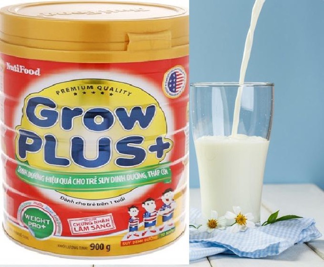 Sữa nuti grow plus đỏ 900g – Dưỡng chất thiết yếu cho trẻ thấp còi