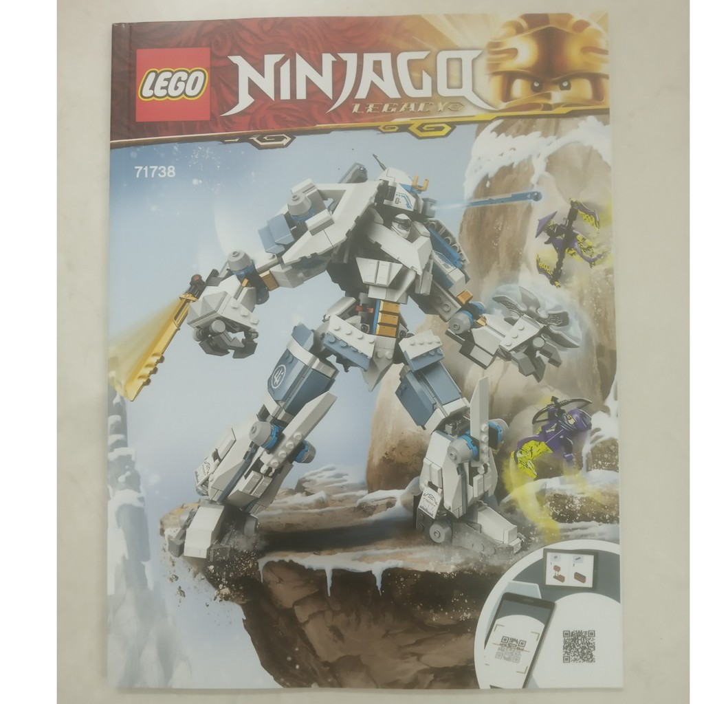 Hướng Dẫn Set 71738 Zane's Titan Mech Battle