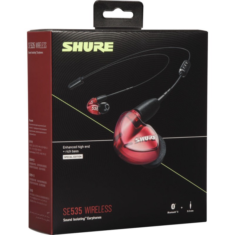 [ORDER15%] Tai nghe SHURE SE535 Wireless chính hãng New 100%, Bảo hành 12 tháng.