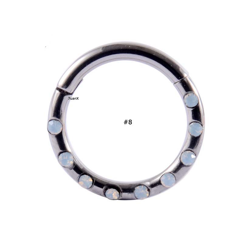 Vòng khoen xỏ mũi / cơ thể G23 làm từ titan bền bỉ cá tính
