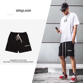 Quần Short Essentials_Vải Nỉ Cotton Cao Cấp