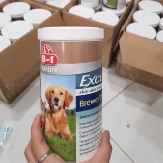  Viên dưỡng lông chó mèo EXCEL 8in1 gói zip 50v