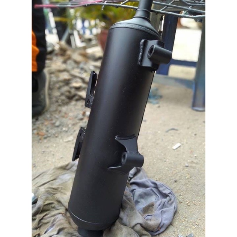 Sơn chịu nhiệt Samurai h2 màu đen nhám