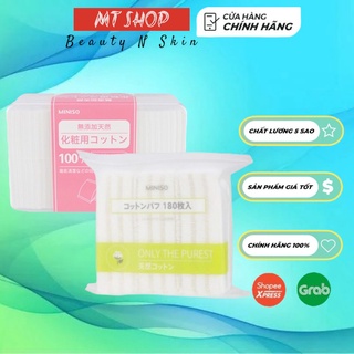 Bông Tây Trang Miniso Hộp 1000 Miếng Mềm Mịn