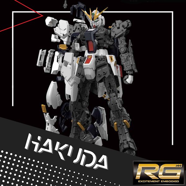 Mô hình RG 32 1/144 Nu Gundam - Chính hãng Bandai Nhật Bản