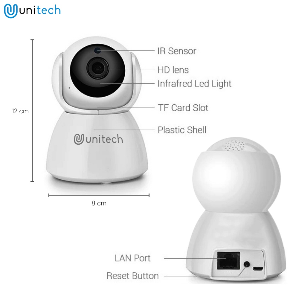 Camera không dây Mini Unitech Q7 với cảm biến chuyển động 2 chiều