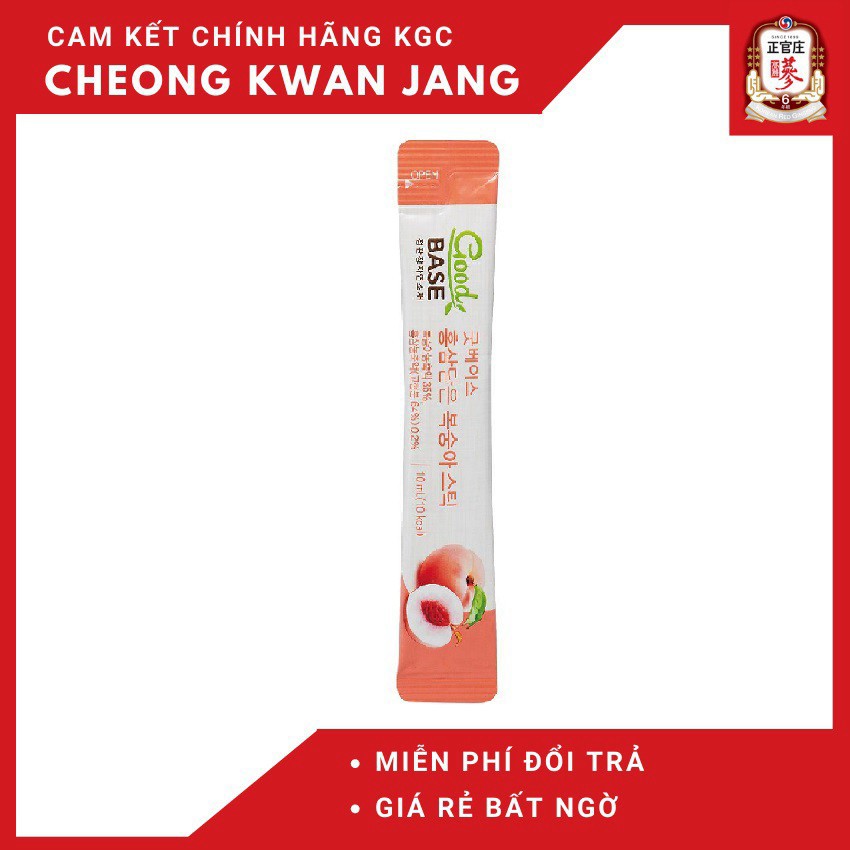 [Mã GROSALE2703 giảm 8% đơn 250K] Good Base Hồng sâm chứa đào Cheong Kwan Jang