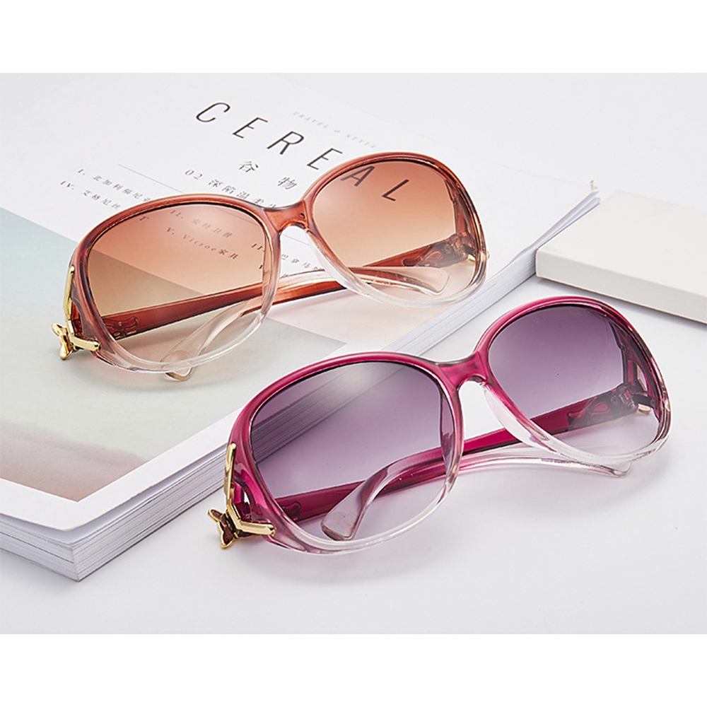 NEXTSHOP Eyewear Streetwear UV400 Protection Large Frame Goggles Women's Sunglasses