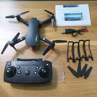  Máy bay FLYCAM mini giá rẻ E58 Pro 720P quay phim HD  CAMERA 2.4GHZ góc quay rộng chống rung 