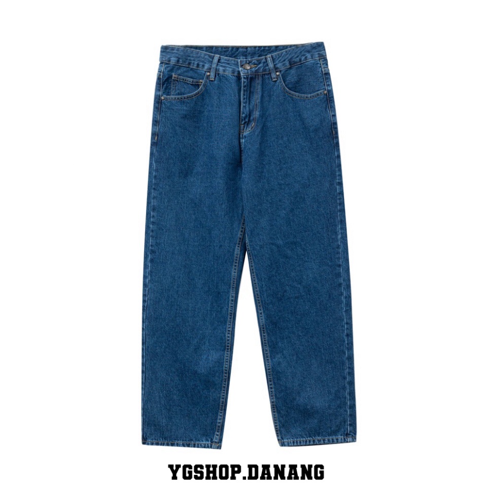 Quần Jeans Ống Rộng Young Green Relaxed Fit Jeans - Retro
