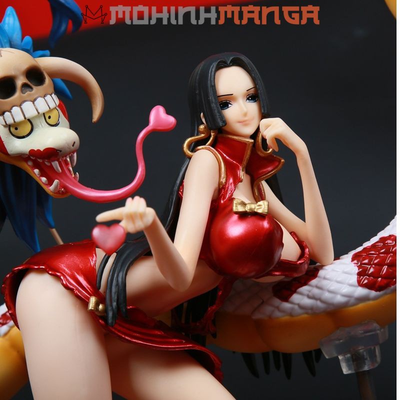 [CÓ QUÀ TẶNG] Mô hình nhân vật Boa Hancock Đảo hải tặc One Piece băng Mũ Rơm Figure Boa Hancock có đèn led trang trí