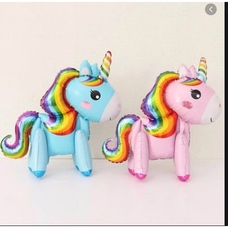 Bóng ngựa pony trang trí 80cm 4d