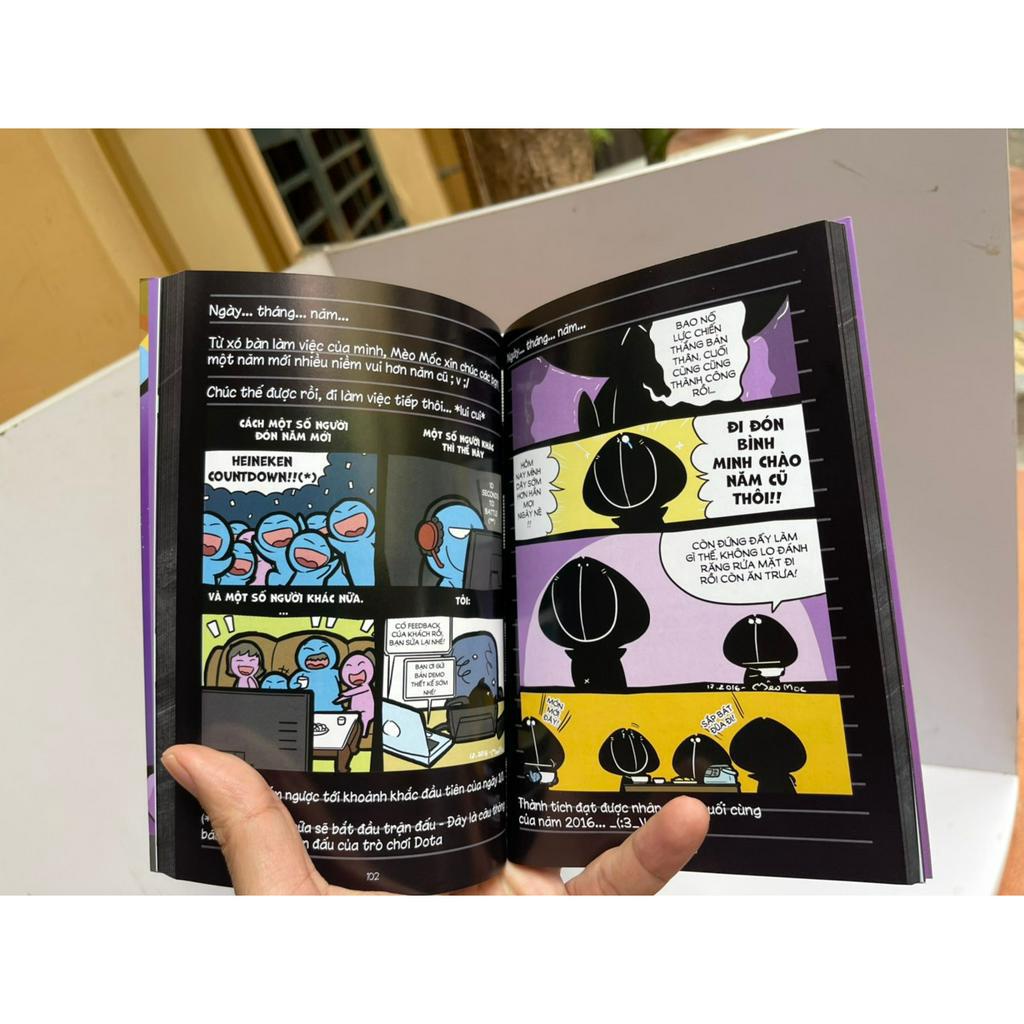 Sách - (Tái bản 2022) Mèo mốc – Hãy ngắm nhìn bầu trời - Mèo Mốc – Skybooks – bìa mềm