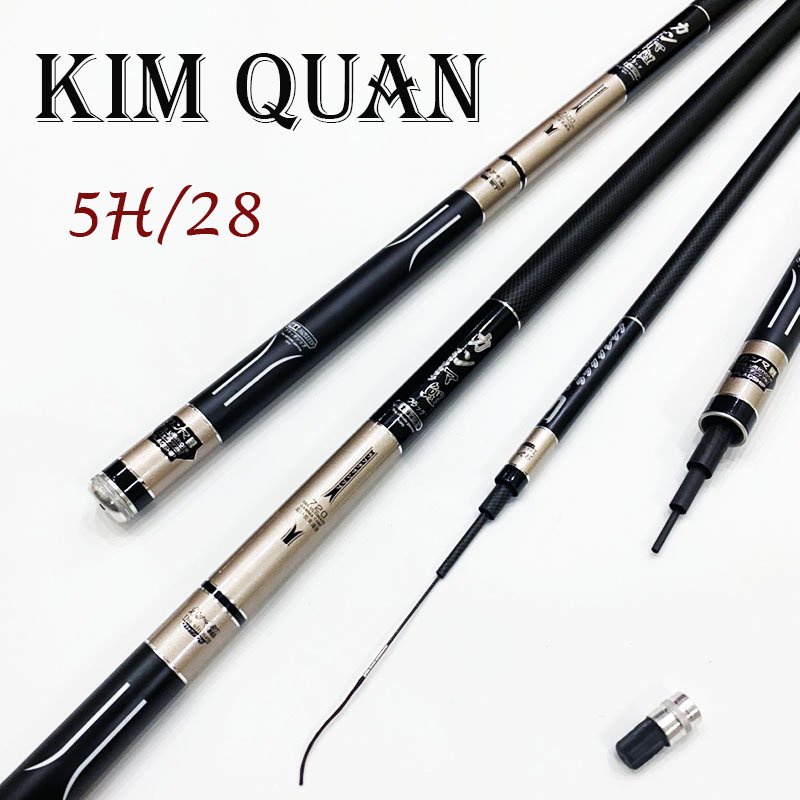 Cần Câu Đài Câu Đơn Kim Quan 5H Cần Câu Tay Carbon Cần Câu Cá Chất Lượng