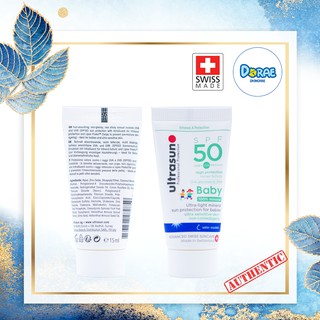  Kem chống nắng dành cho trẻ em Ultrasun Baby 100% Mineral_ Mini size 15ml