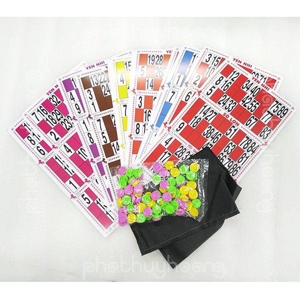 Bộ đồ chơi lô tô bằng nhựa ✅ FREESHIP 🚛 Bộ đồ chơi lô tô bằng nhựa✓Gía rẻ ✓Giải trí ✓trò chơi loto - Phát Huy Hoàng